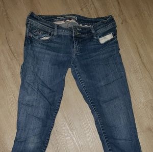 HOLLISTER CALI WOMENS BLUE JEANS SIZE 3